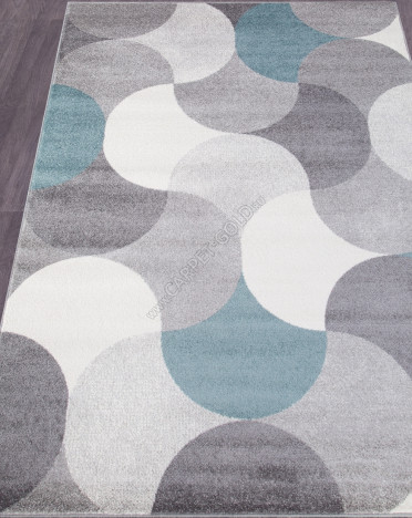 Ковер российский 2257 SOFIT (Фризе, серый)