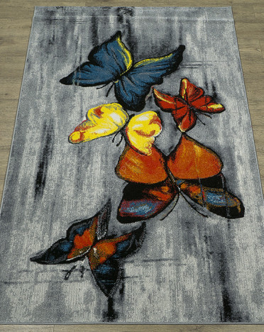 Ковер российский 20720-22026 Фэнси (Фризе, серый)