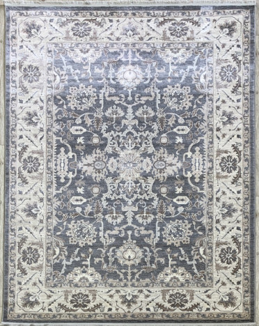 Ковер турецкий 36852A Avon (Полиэстер хит-сет, серый)