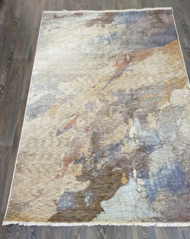 Ковер турецкий 06025A MUSTIC (Акрил, бежевый, кремовый)