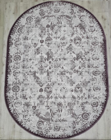 Ковер российский 36903A Rimma Lux (Хит-сет, фиолетовый) овальный