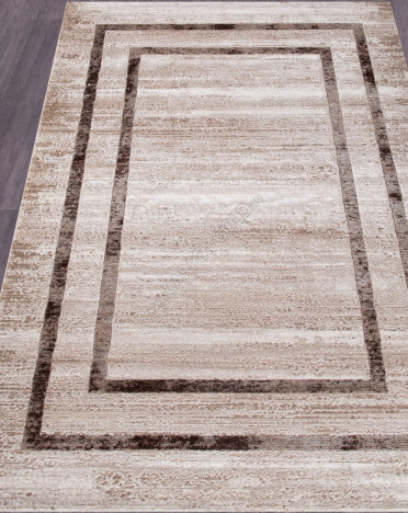 Ковер турецкий 04043B ARMINA (PP Heatset Высокоплотный, бежевый)