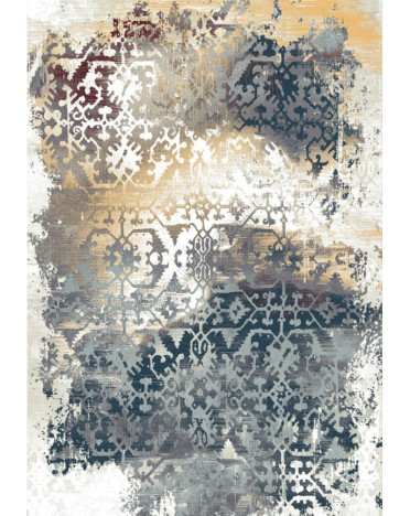 Ковер монгольский 6A1553-29 Hunnu (Шерсть, бежевый, серый)