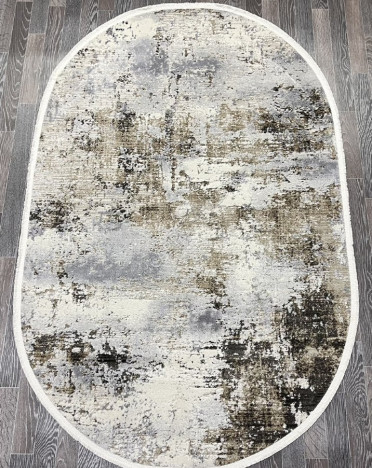 Ковер турецкий 3549_1 FLORIDA (Полиэстер, серый)