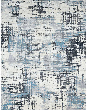 Ковер турецкий 37394A Kremlin (Акрил, серый, голубой)