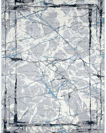 Ковер турецкий 37396A Kremlin (Акрил, серый, голубой)