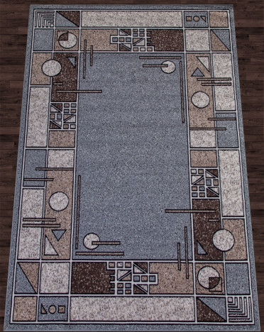 Ковер российский Меринос SIERRA ALBINA 3 (полипропилен, серый)