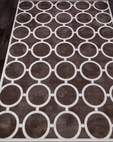 Ковер российский D713 SIERRA (Полипропилен, коричневый)