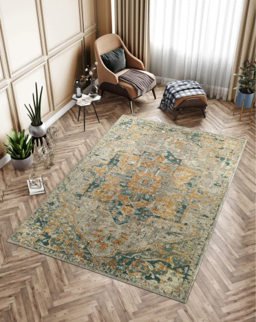 Ковер турецкий T928A CORSICA (Фризе, разноцветный)