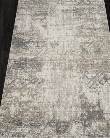 Ковер российский F161 TORNADO (Фризе, бежевый, серый)