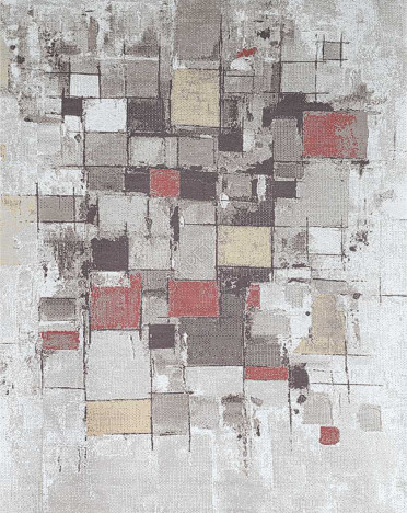 Ковер турецкий D0050 Qum (Полиэстер хит-сет, разноцветный)