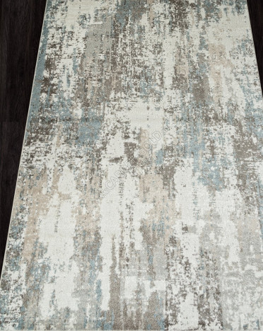 Ковер российский F229 NATUREL (Полипропилен, бежевый, голубой)