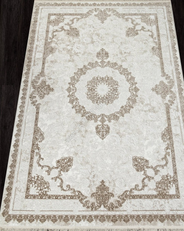 Ковер турецкий 30231B Durkar SANDALI (Полиэстер, бежевый) прямоугольный