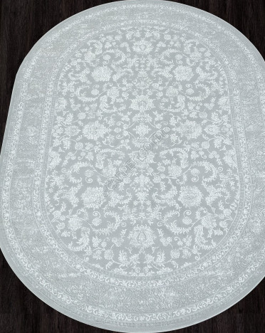 Ковер турецкий E365AP SIROCCO (PP Heatset Высокоплотный, серый, белый)