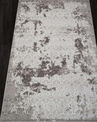 Ковер российский F392 SILVER (Полипропилен, серый)