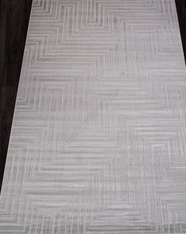 Ковер российский F412 DIOS (PP Heatset Высокоплотный, серый)