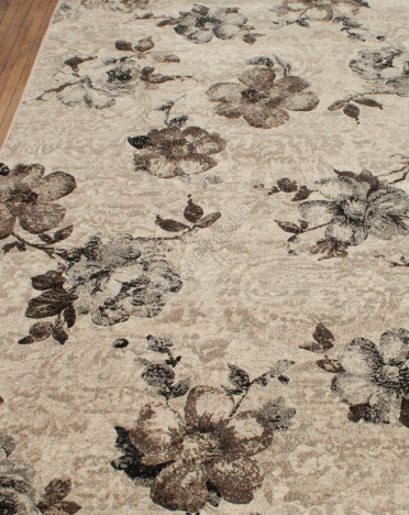 Ковер бельгийский 632586343 Argentum Platinum (PP Heatset Высокоплотный, бежевый)