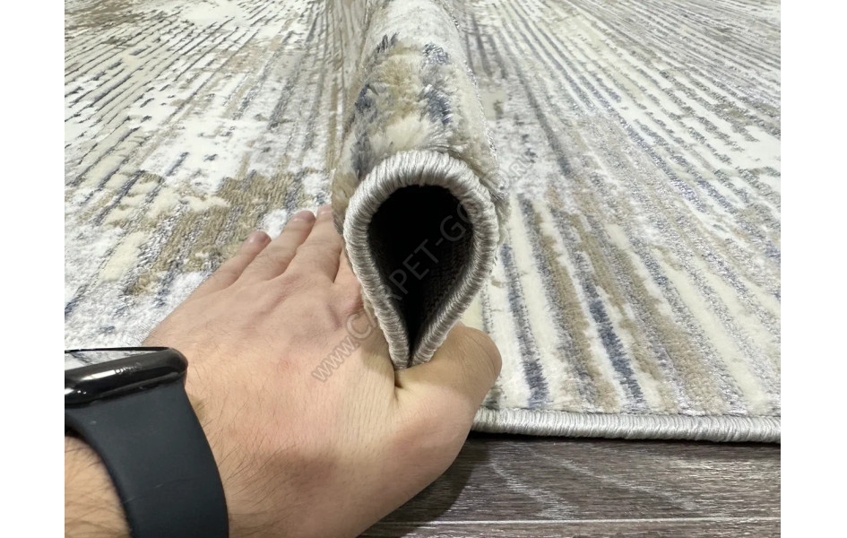 D071A_CREAM SHIRINK BLUE FDY Semnan овал