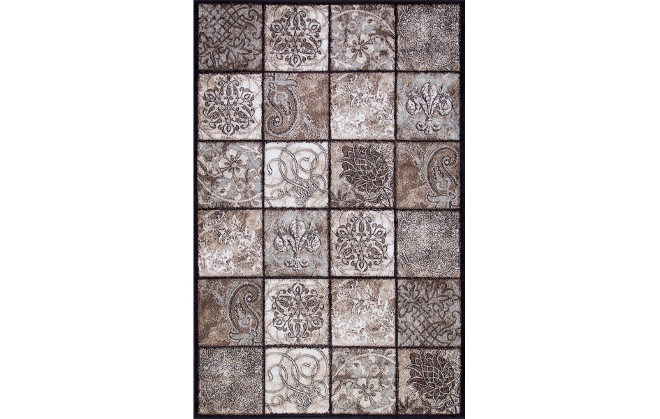 Российский ковер Valencia Delux D328 - BROWN