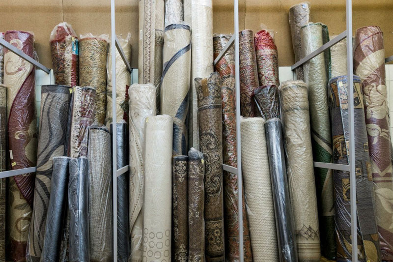 Хранение ковра