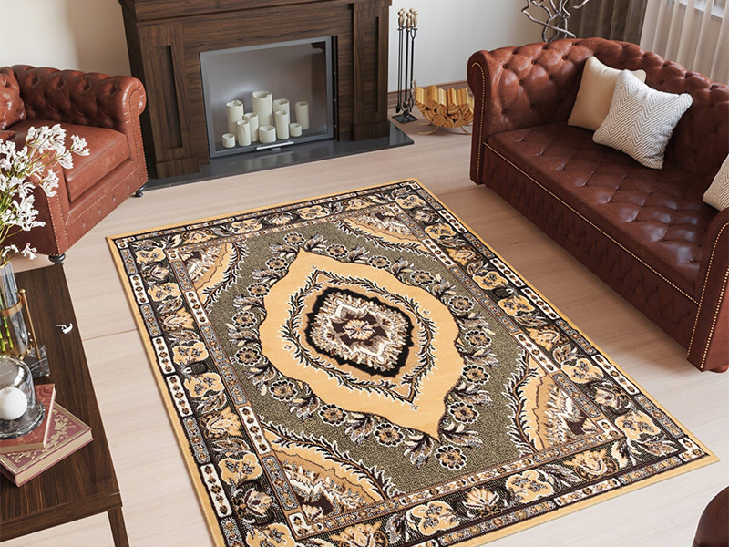 Ковер в классическом интерьере